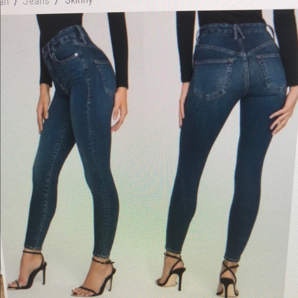 ❤️ GOOD AMERICAN GOOD LEGS SCULPT SKINNY JEANS, 8 (29)